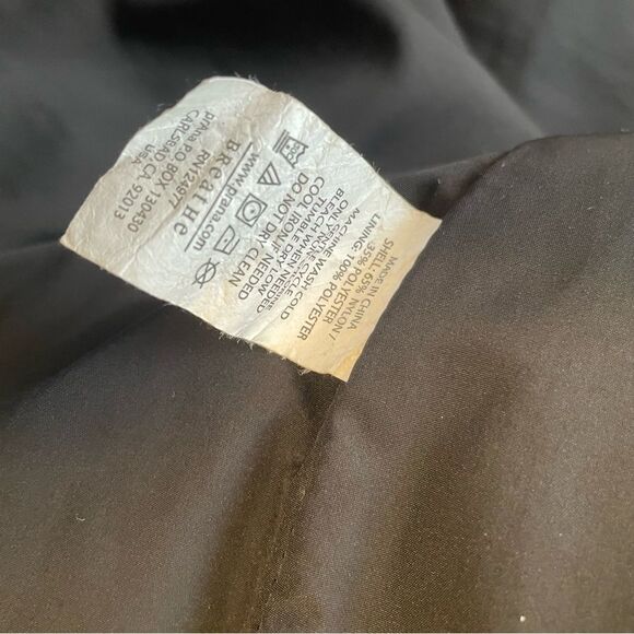 Prana Heather Grey Insulated Jacket with Removable Fur Collar MED - Picture 10 of 10